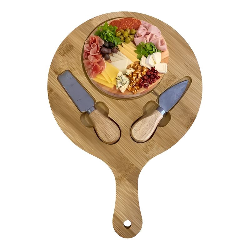 GENERICO - Tablas Picoteo Aperitivos Tabla Madera Tabla Picoteo 23x33cm