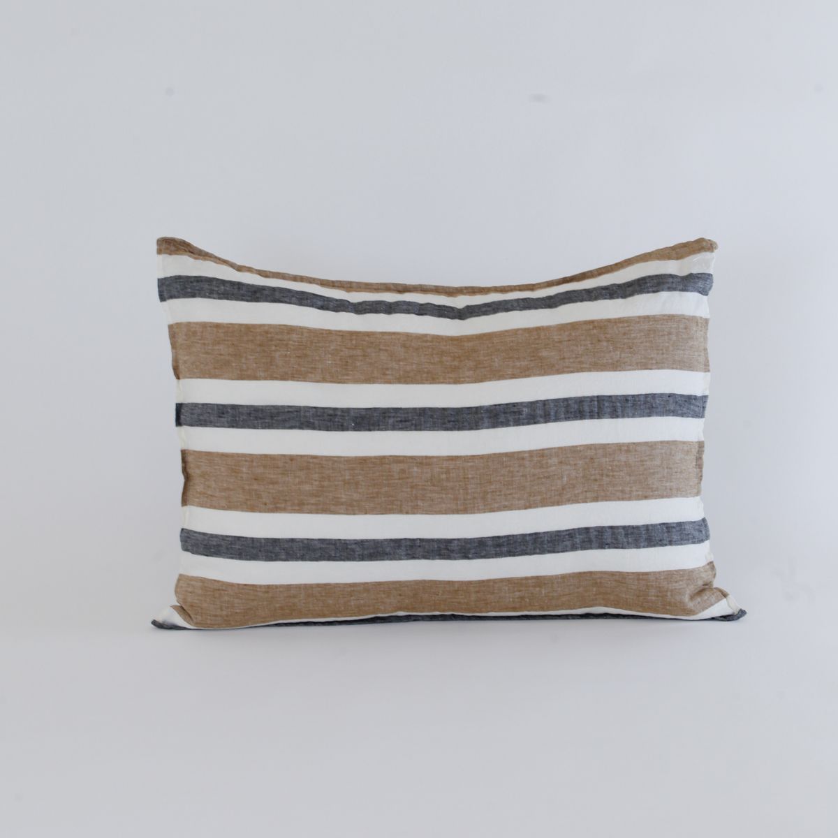 NATURALINO - Funda de Almohada Lino 50x70 cm Roca - Naturalino