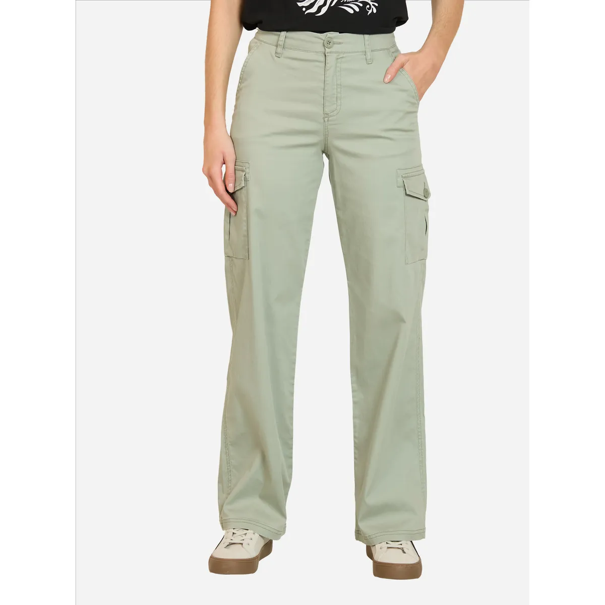 MAUI AND SONS - Pantalón Onoa Gris Mujer Maui And Sons