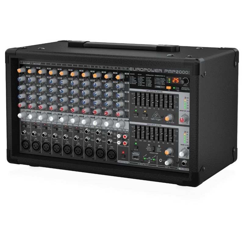 BEHRINGER - Cabezal Amplificado Behringer EUROPOWER PMP2000D - Negro