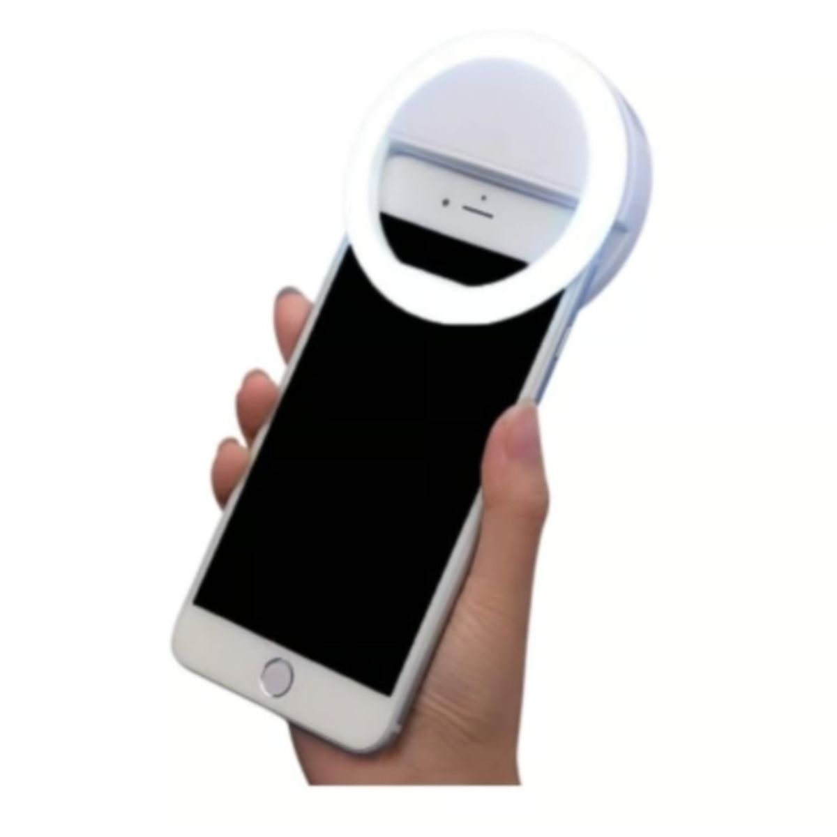 GENERICO - Aro Luz Led Celular Selfie Anillo 3 Modos Iluminación Usb