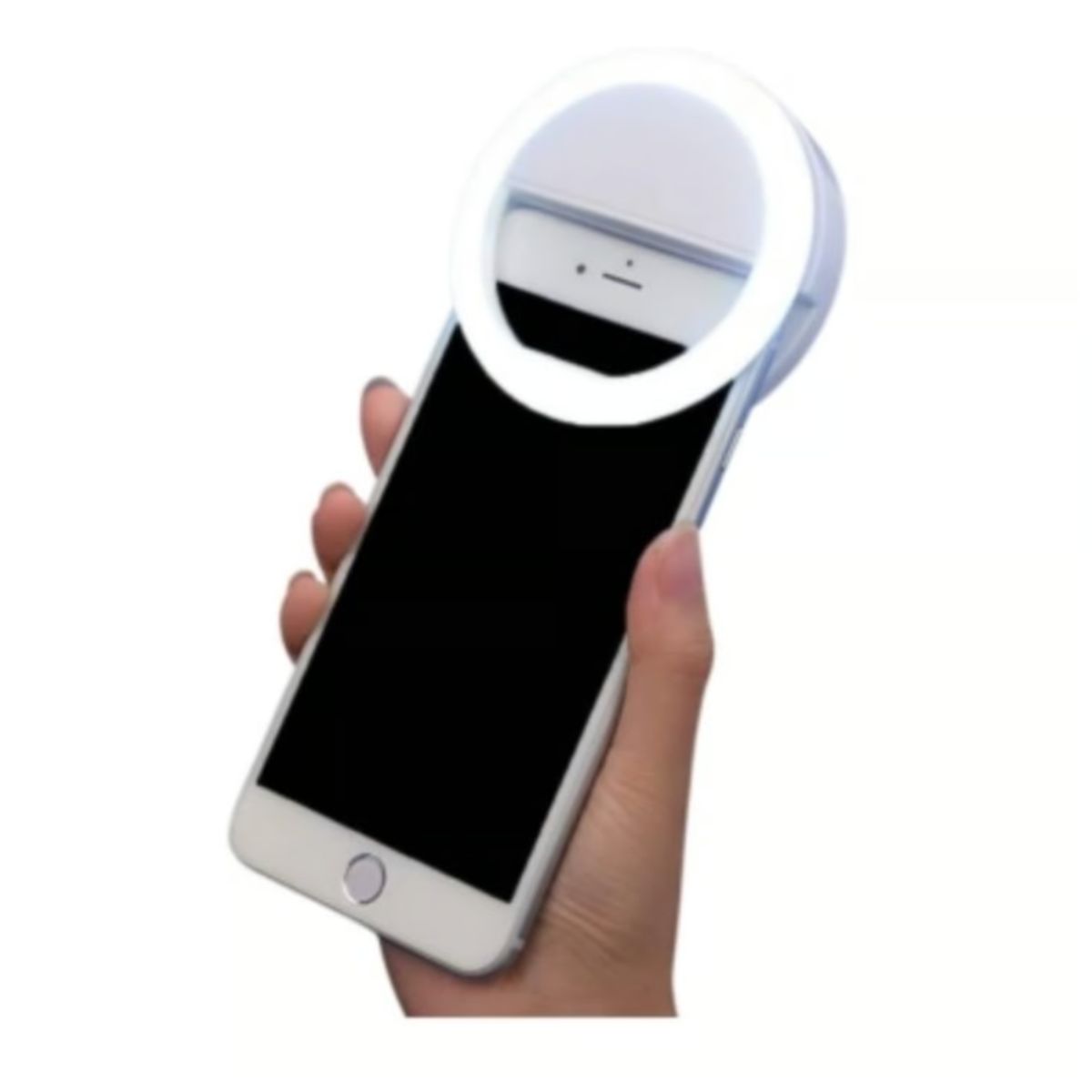 GENERICO - Aro Luz Led Celular Selfie Anillo 3 Modos Iluminación Usb