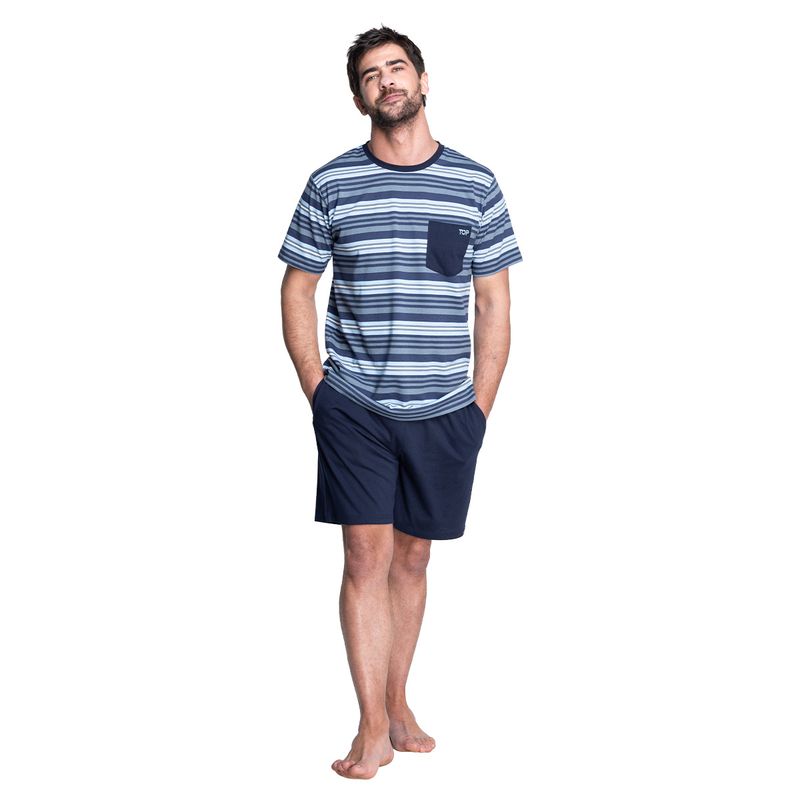 TOP - Pijama Algodón Hombre Verano C2 Top