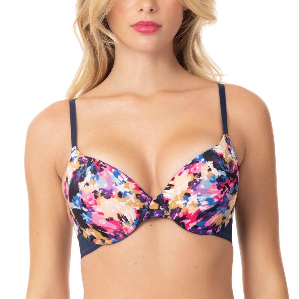 LADY GENNY - Sostén Push Up Soft Microfibra