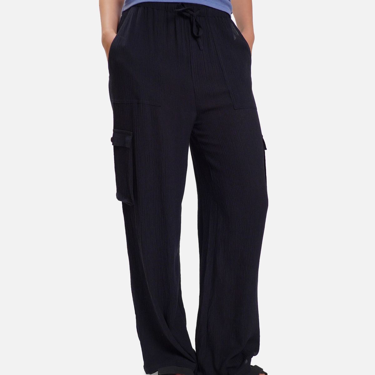 MAUI AND SONS - Pantalón Monoa Negro Mujer Maui And Sons