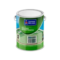 SHERWIN WILLIAMS - Óleo semibrillo máxima resistencia blanco 1 gal
