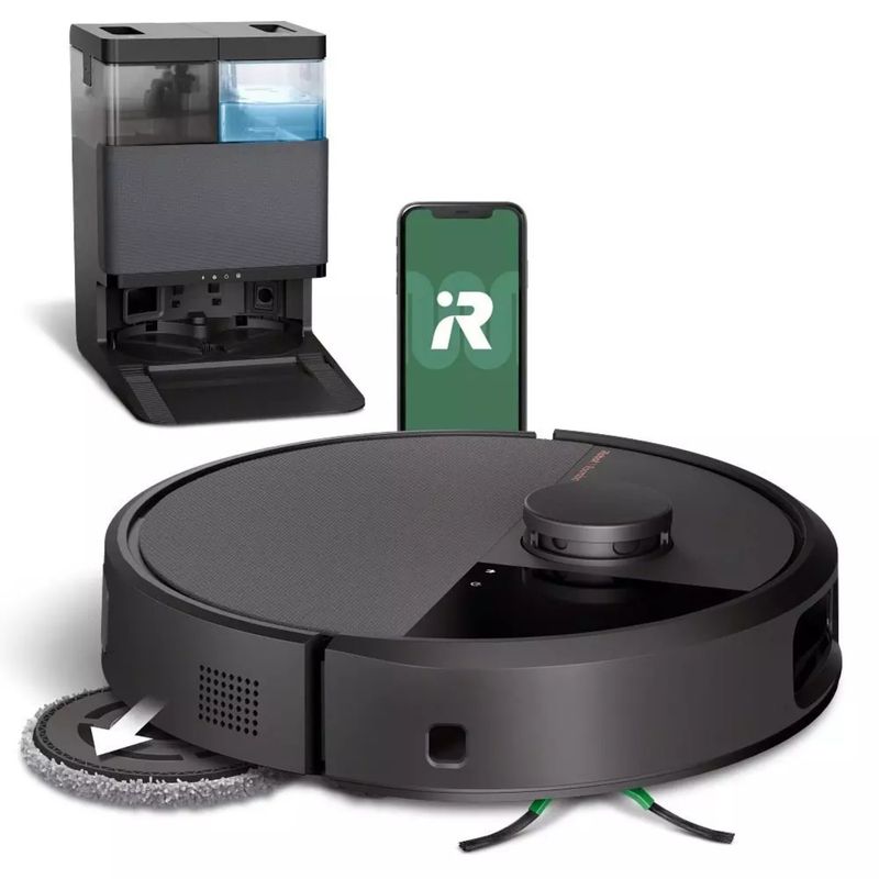 IROBOT - Roomba Combo 505 Plus + Base AutoWash Aspiradora y Trapeadora Robot 2 en 1 iRobot