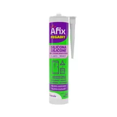AFIX - Silicona baños y cocinas blanco 280 ml