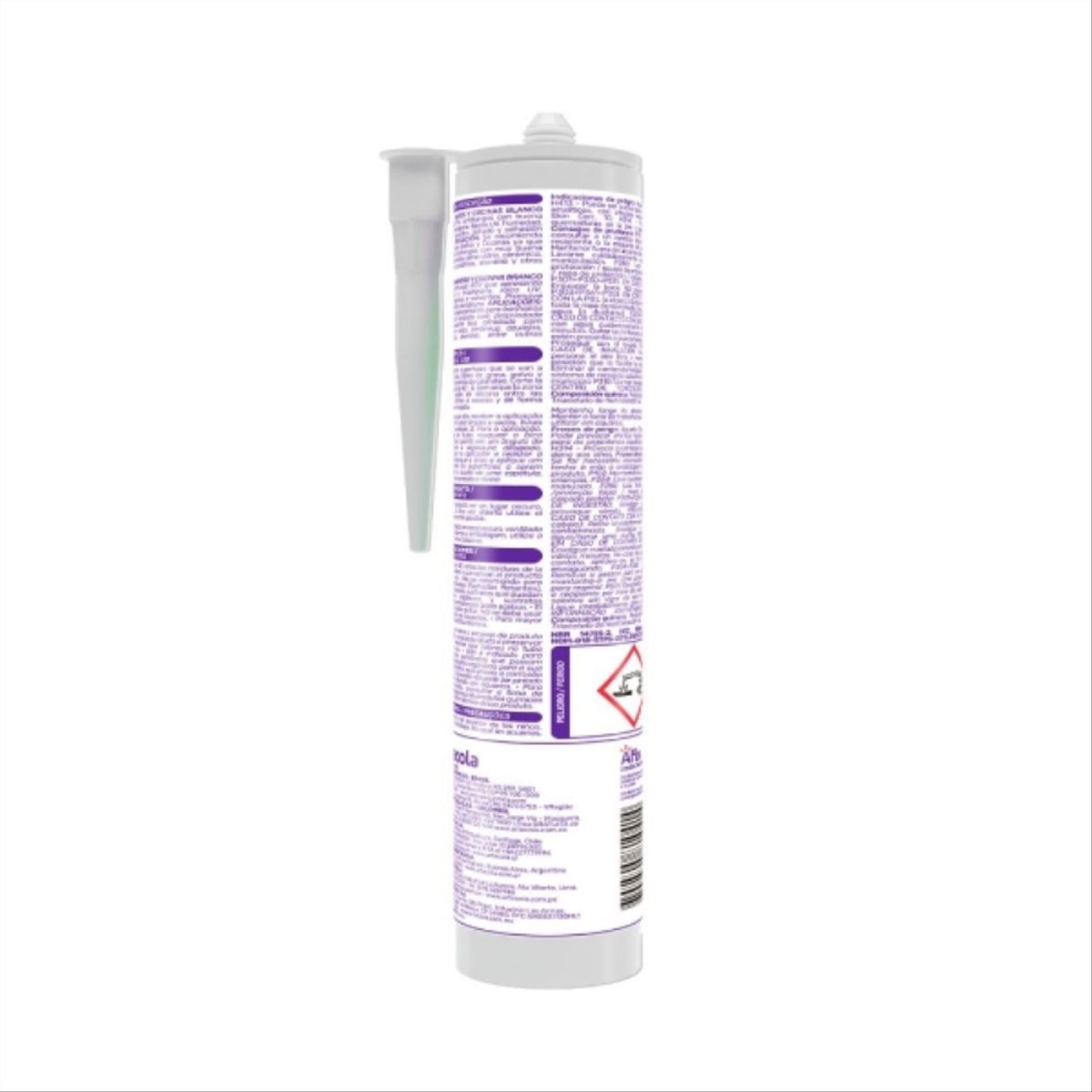 AFIX - Silicona baños y cocinas blanco 280 ml