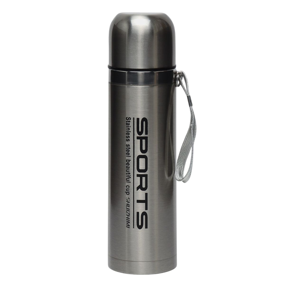 GENERICO - X2 Termo Doble Capa Sport Acero Inoxidable Metalizado 500ml