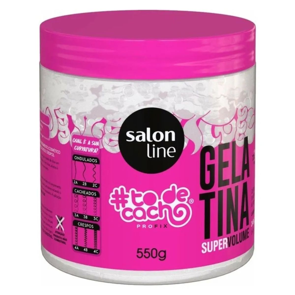 SALON LINE - TO DE CACHO GEL SUPER VOLUMEN 550 G SALON LINE