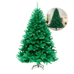 GENERICO - Árbol Navidad Verde 210 CM 1200 Ramas Artificial Patas Metal