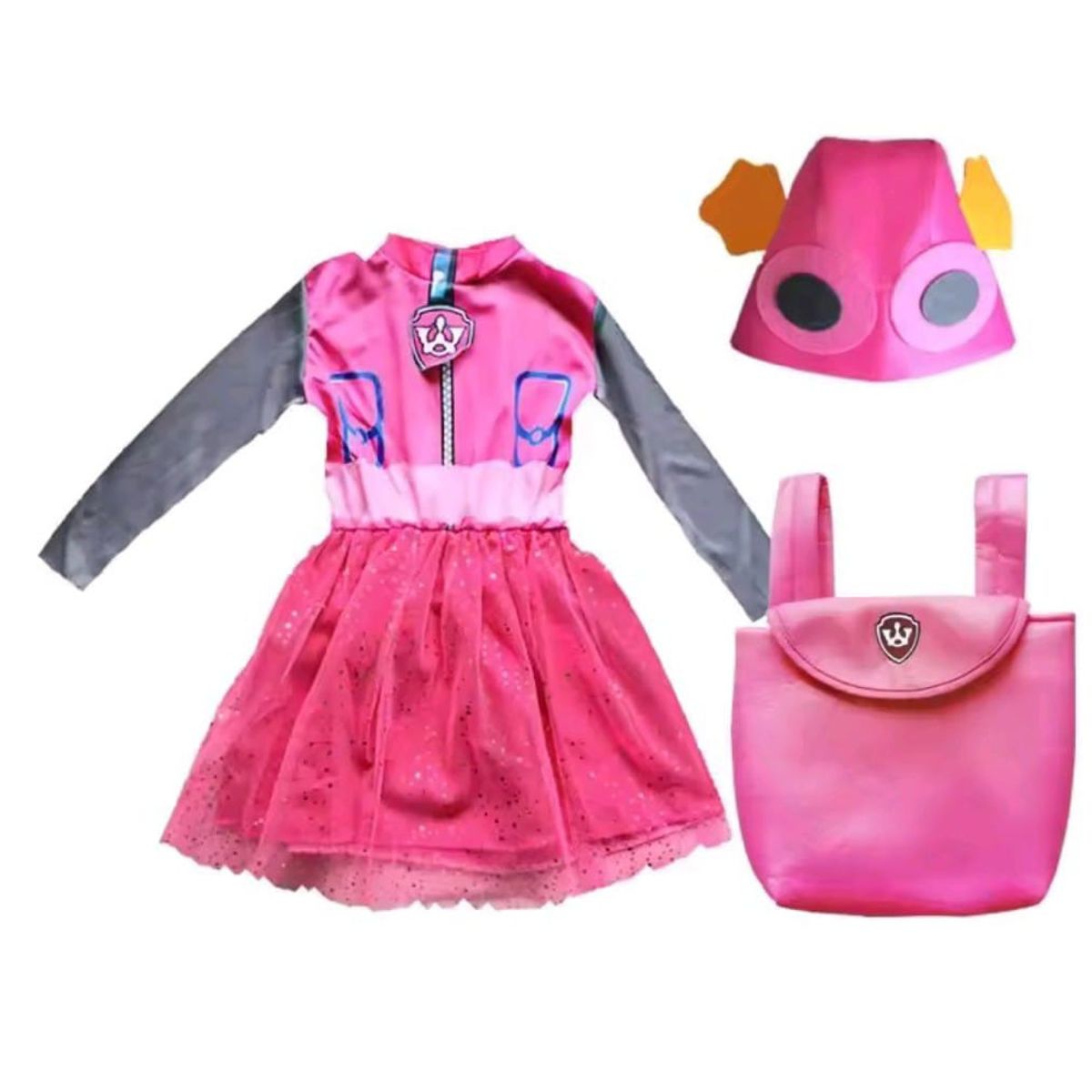 GENERICO - Set disfraz y accesorios para niña talla 110