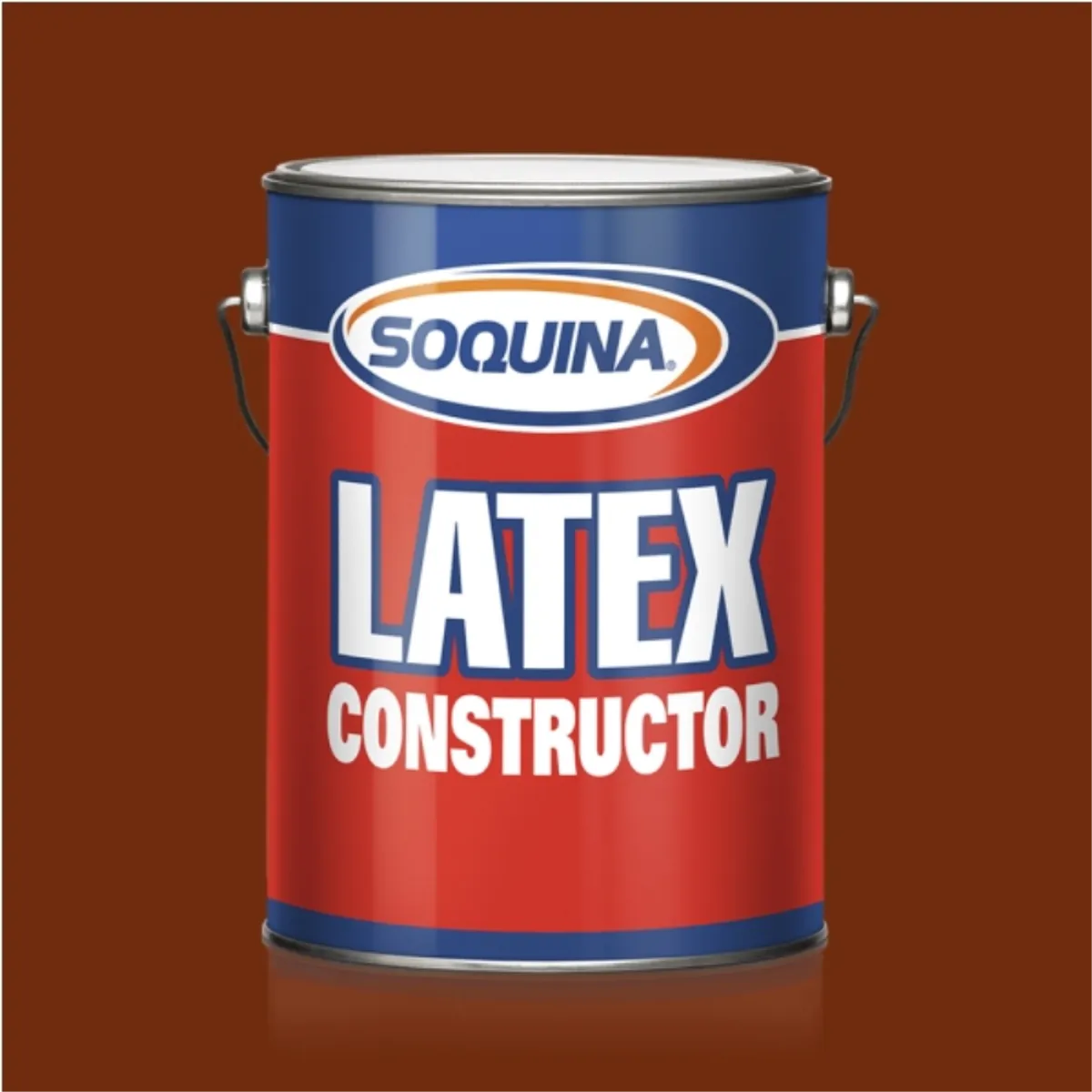 SOQUINA - Látex Constructor Rojo colonial 1 gal