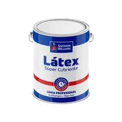 SHERWIN WILLIAMS - Látex Profesional súper cubriente blanco 1 gal
