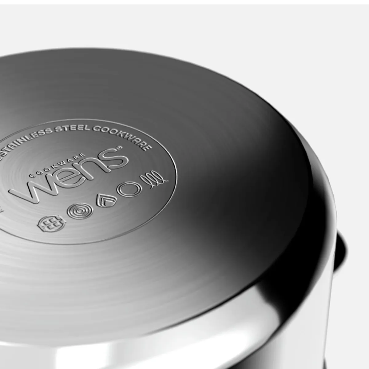 WENS - Arrocera Acero Inoxidable con tapa 3,4 litros 24cm 500-SS