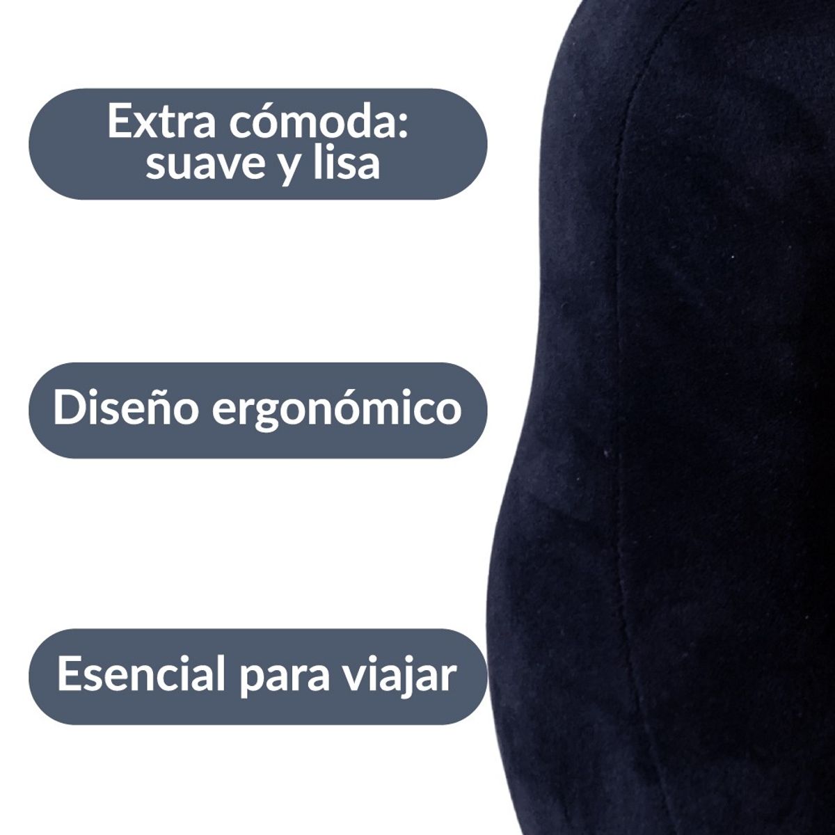 SNUZZ - Almohada Cojín Cuello Relajante Soporte Para Viaje Snuzz