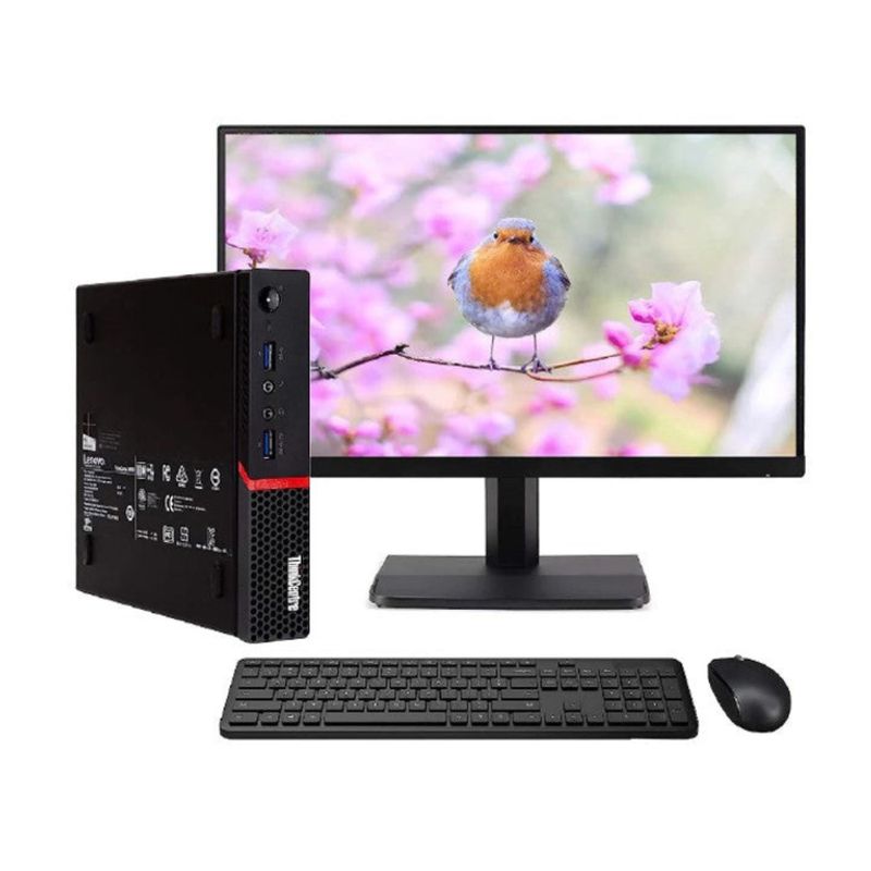 LENOVO - KIT MONITOR + MINI PC LENOVO M710Qi5-7ma 16GB 256GB SSDReacondicionado Grado A