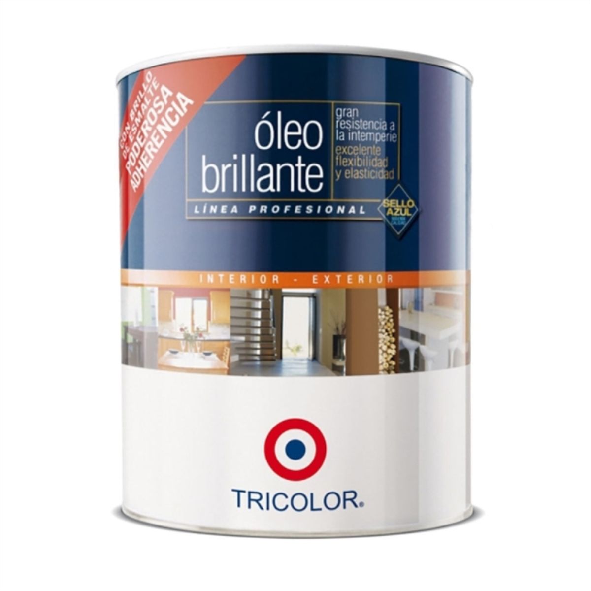 TRICOLOR - Óleo sintético Profesional blanco 1 gal