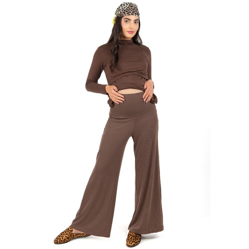 MADREMIA - Pantalon Palazzo Maternal Javi Madremia