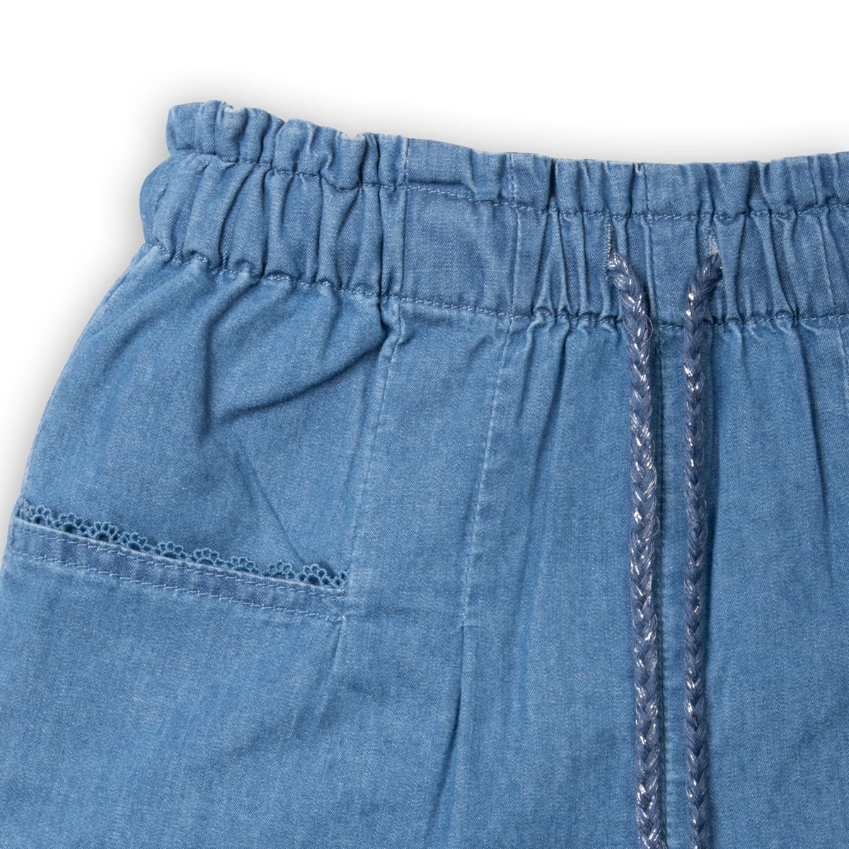 PILLIN - Short Niña Denim Pillin (PVC739-25DEN4)