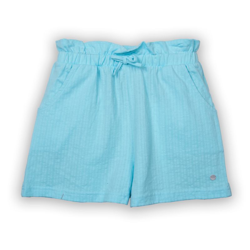 PILLIN - Short Niña Turquesa Pillin PVC619-25TUR2