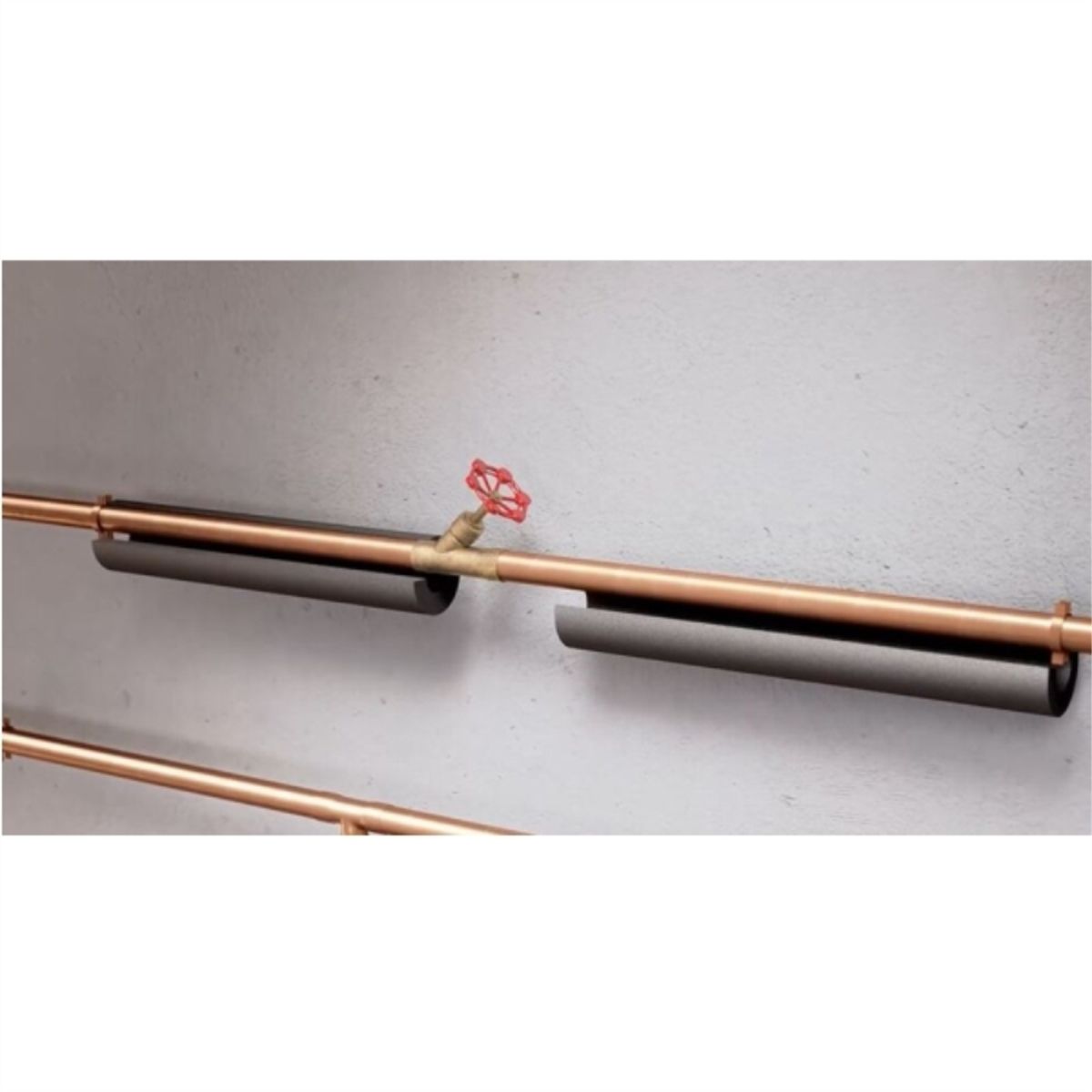 CLIMATUBE - Aislante para cañerias 1/2" 15mm x1m easy