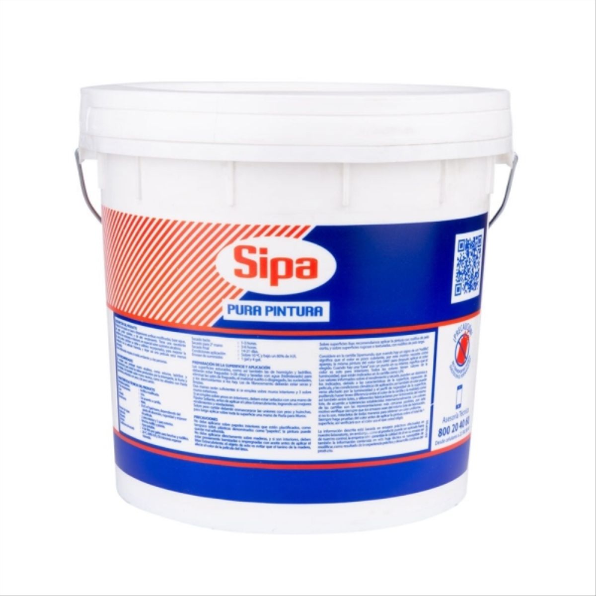 SIPA - Látex extracubriente blanco 4 gal