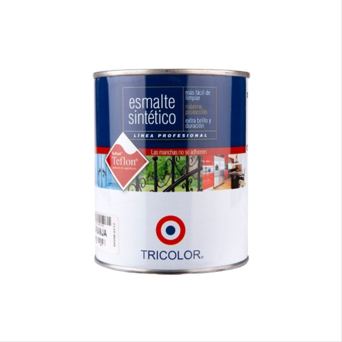 TRICOLOR - Esmalte sintético Profesional verde trébol 1/4 gal