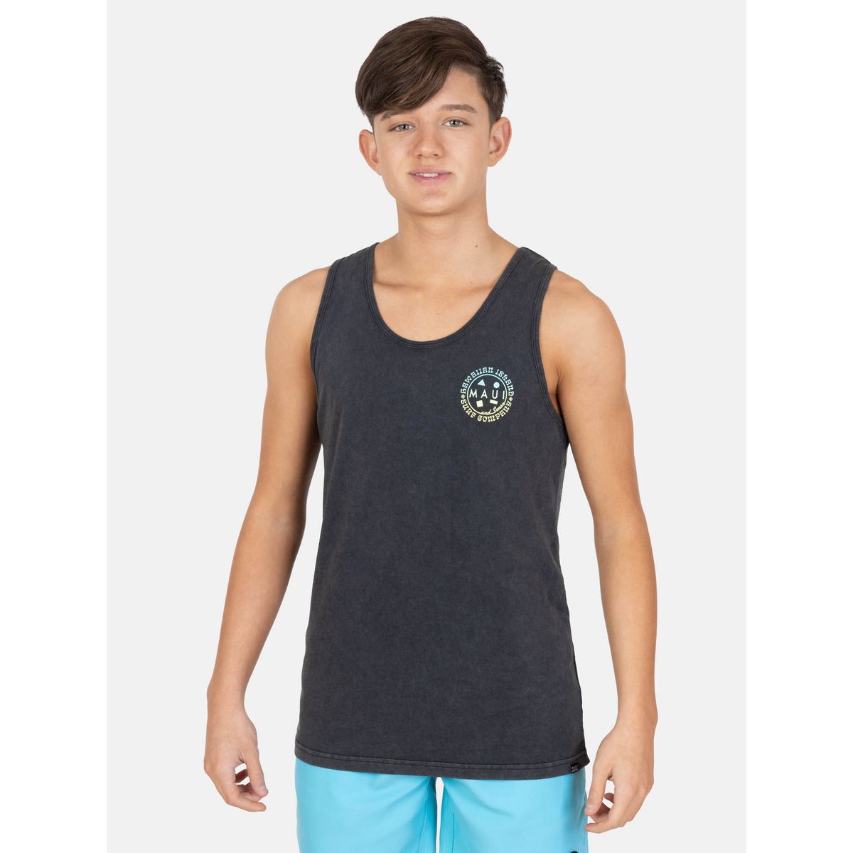 MAUI AND SONS - Polera SM Gliderz Negro Infantil Maui And Sons