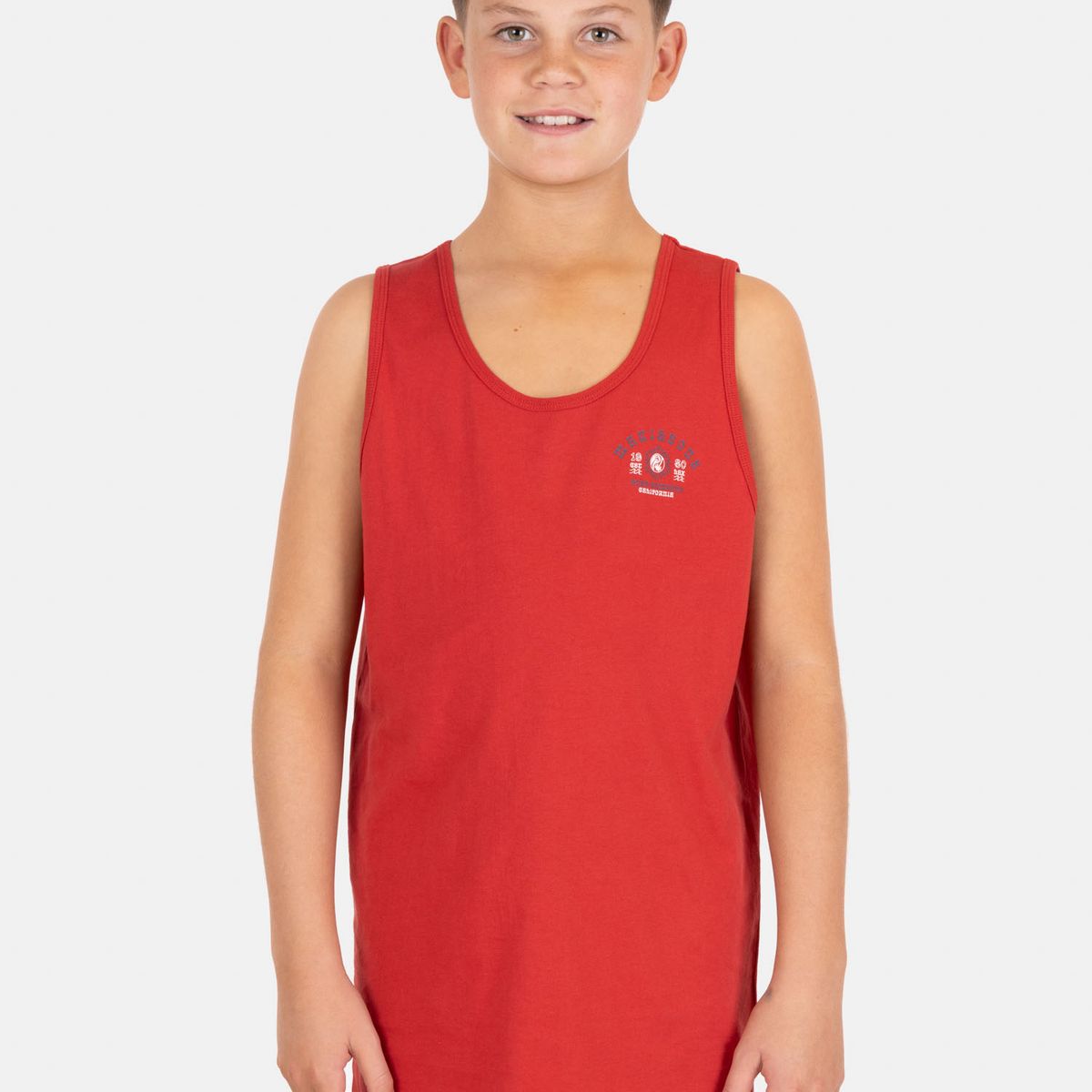 MAUI AND SONS - Polera SM Kahuno Rojo Infantil Maui And Sons
