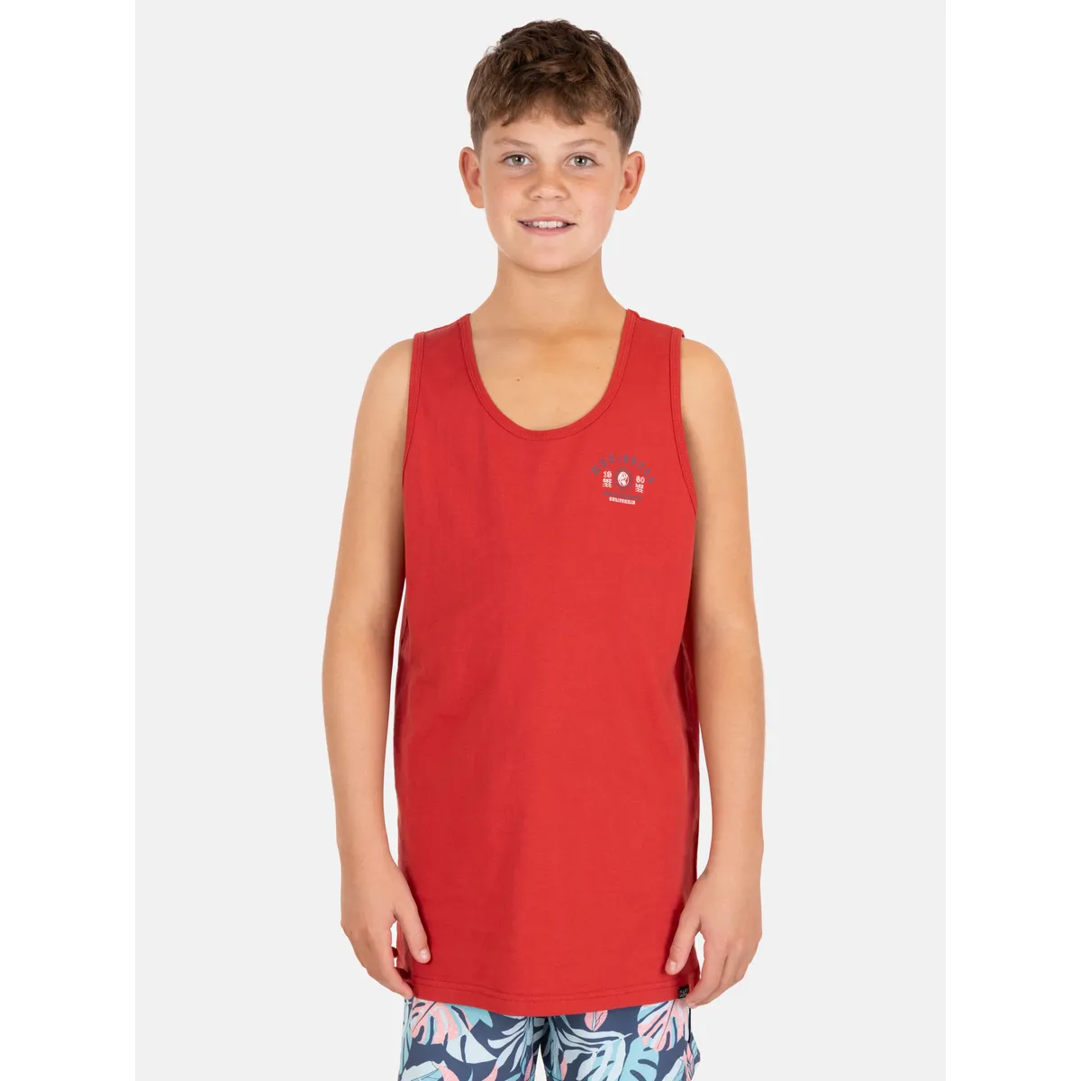 MAUI AND SONS - Polera SM Kahuno Rojo Infantil Maui And Sons