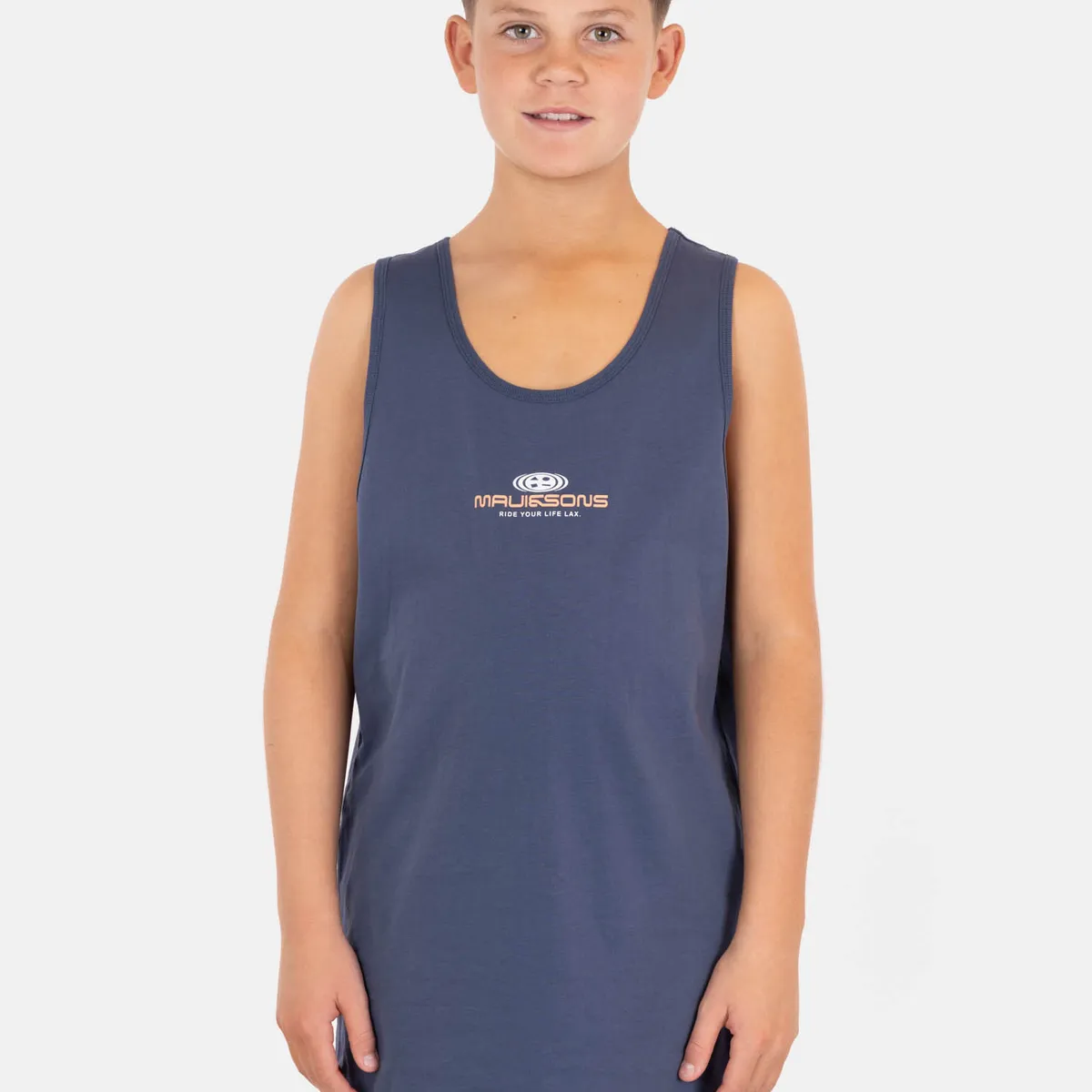 MAUI AND SONS - Polera SM Neonix Azul Infantil Maui And Sons
