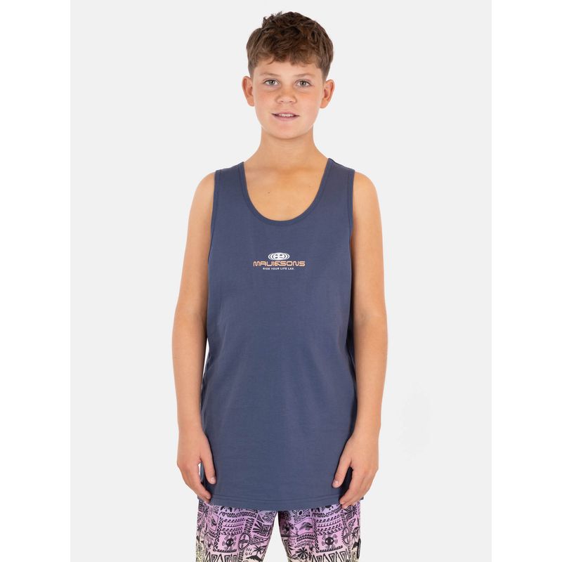 MAUI AND SONS - Polera SM Neonix Azul Infantil Maui And Sons