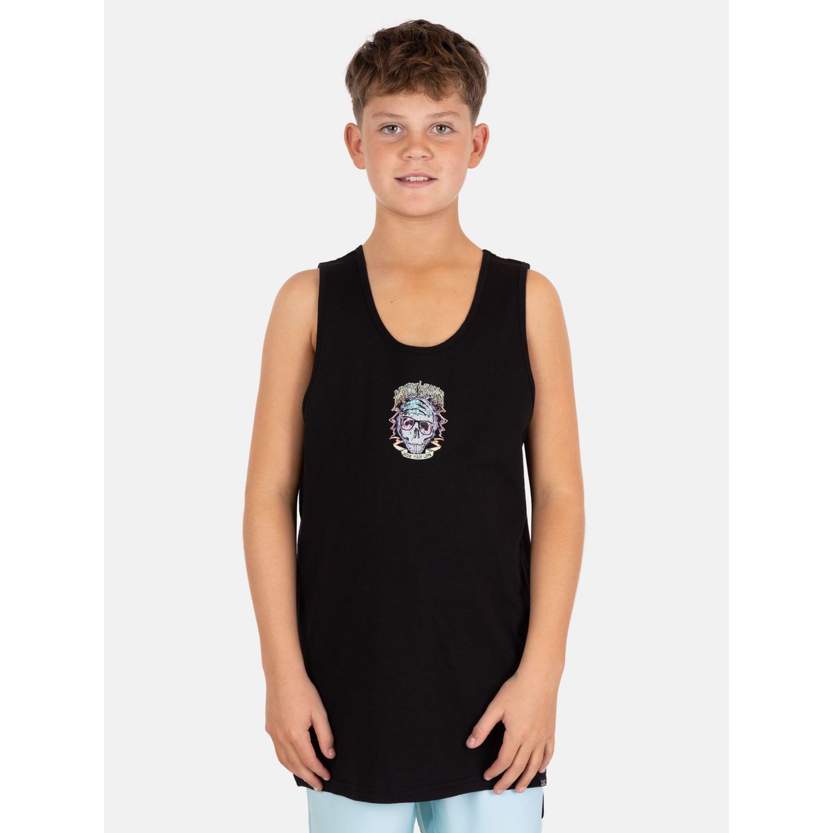 MAUI AND SONS - Polera SM Tribalz Negro Infantil Maui And Sons