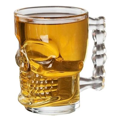Imagen 2 del producto 6 Vasos Shoperos Cerveceros Calavera Vaso Cervecero Vidrio