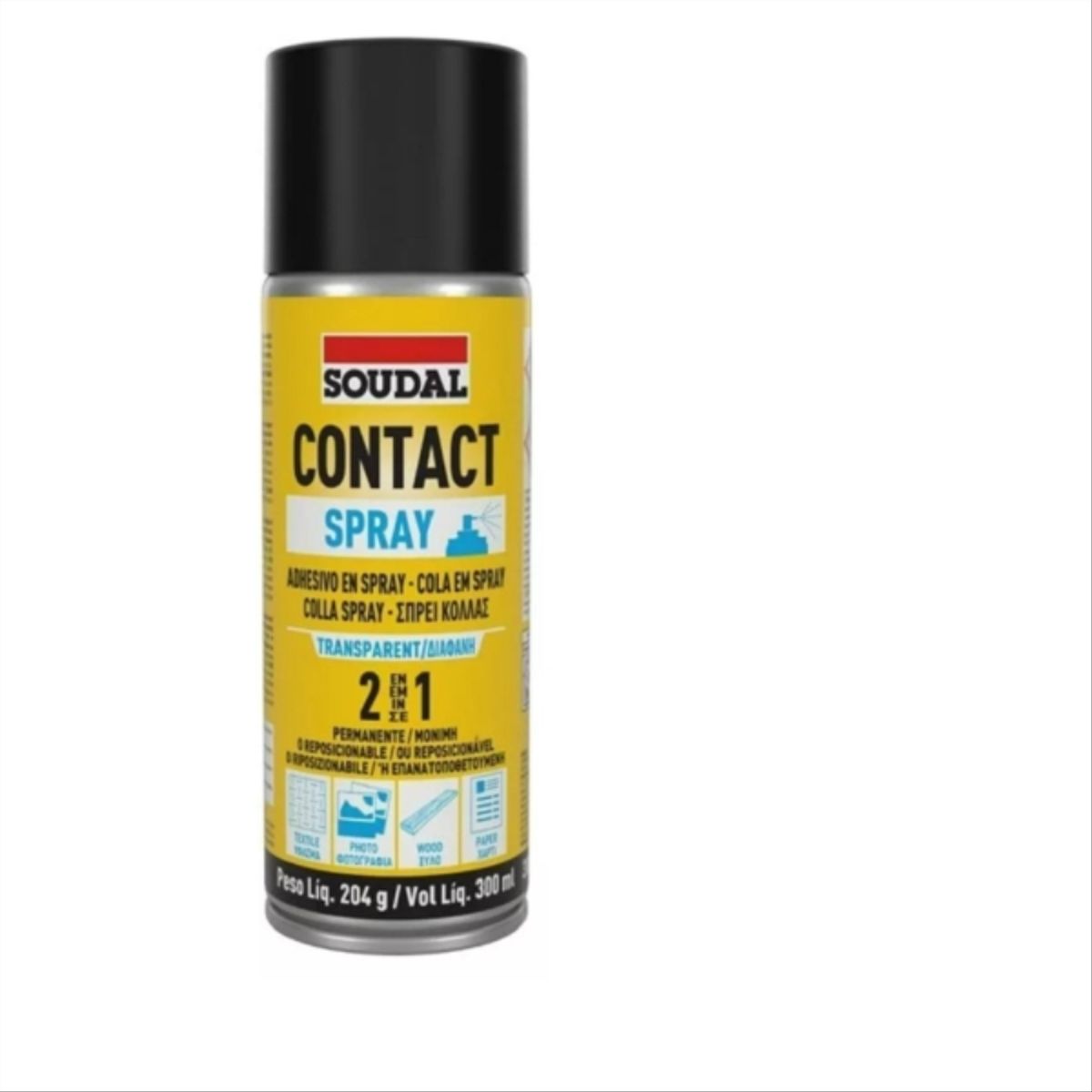 SOUDAL - Adhesivo contacto spray 300 ml