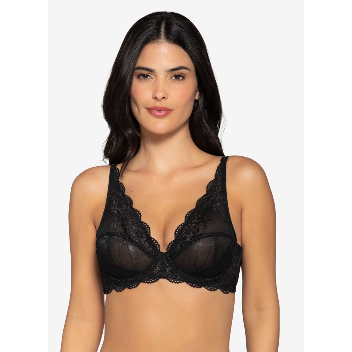 LADY GENNY - Sosten Encaje Floral Sofisticado