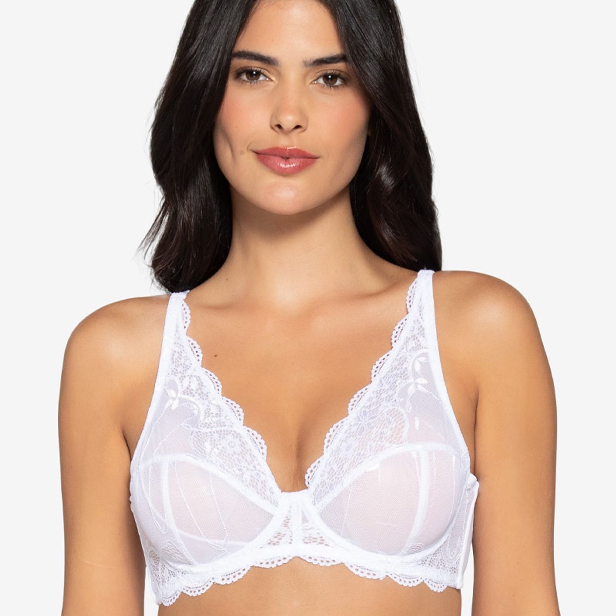 LADY GENNY - Sosten Encaje Floral Sofisticado