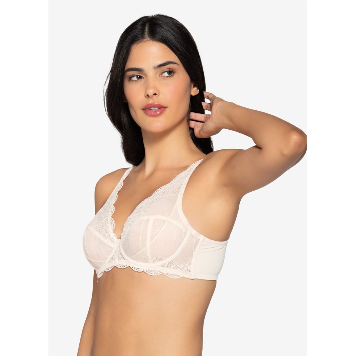 LADY GENNY - Sosten Encaje Floral Sofisticado