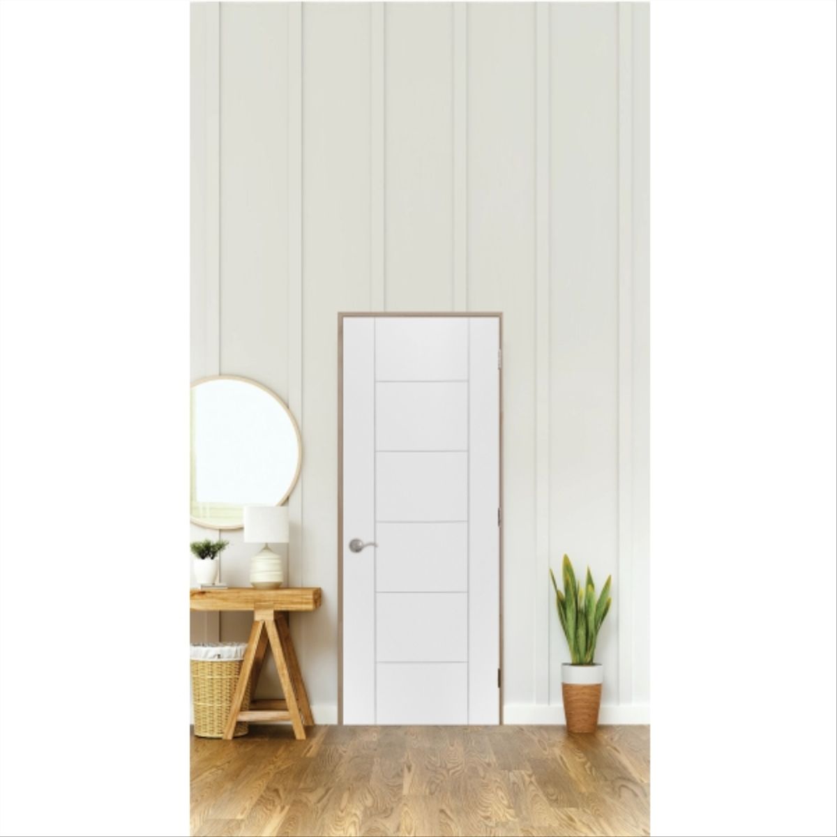 IGAL - Puerta HDF izquierda C/P Amparo precolgada 0,70x2,00mt