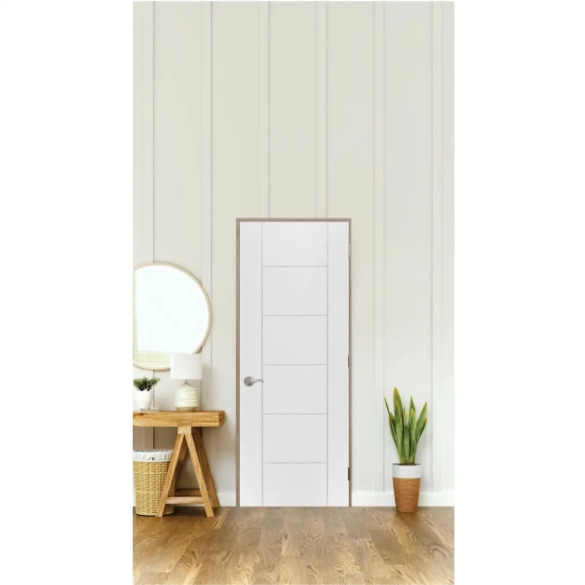 IGAL - Puerta HDF derecha C/P Amparo precolgada 0,70x2,00mt
