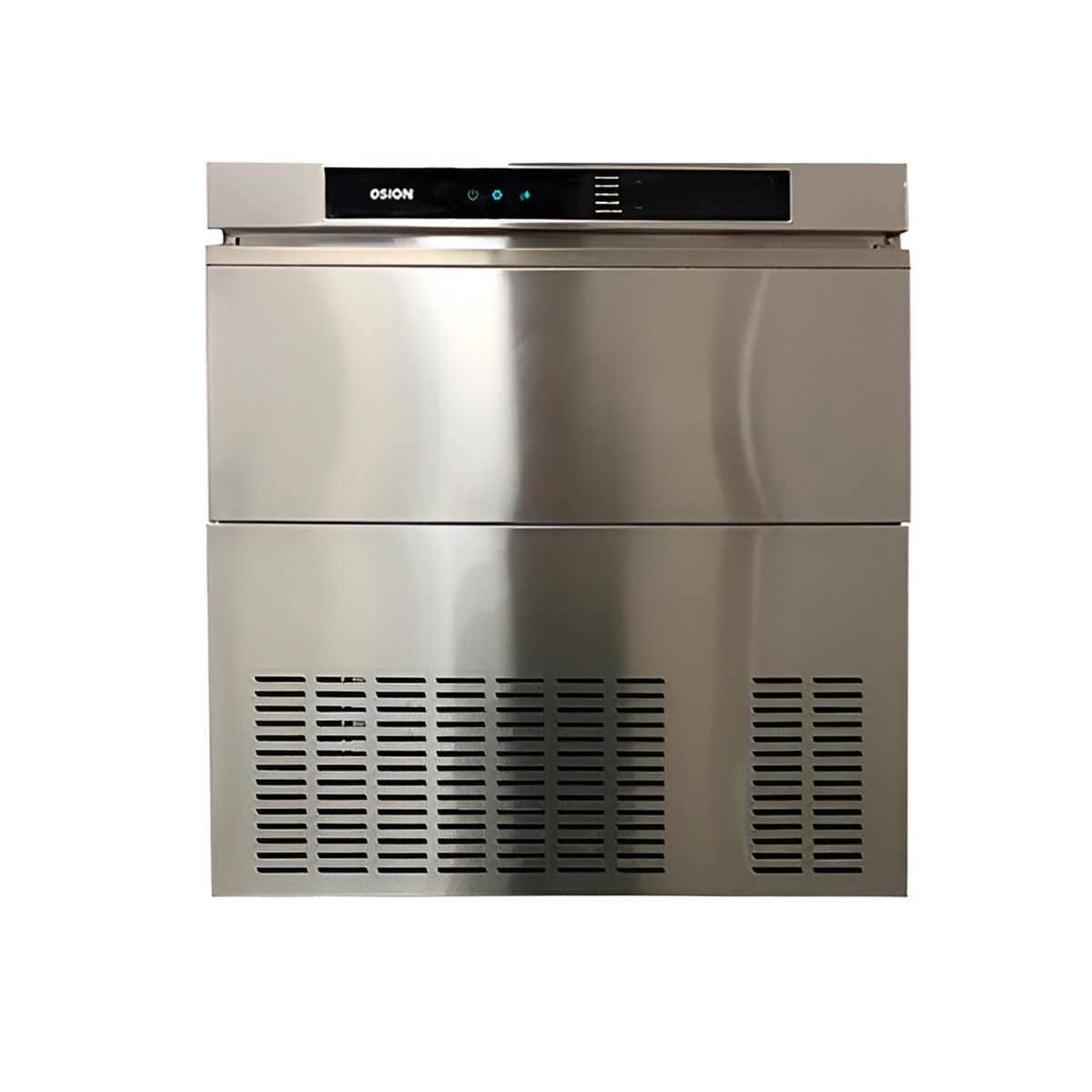 GENERICO - Maquina De Hielo 100 Kg Cubo 28 Cm Modelo HB-100 Osion