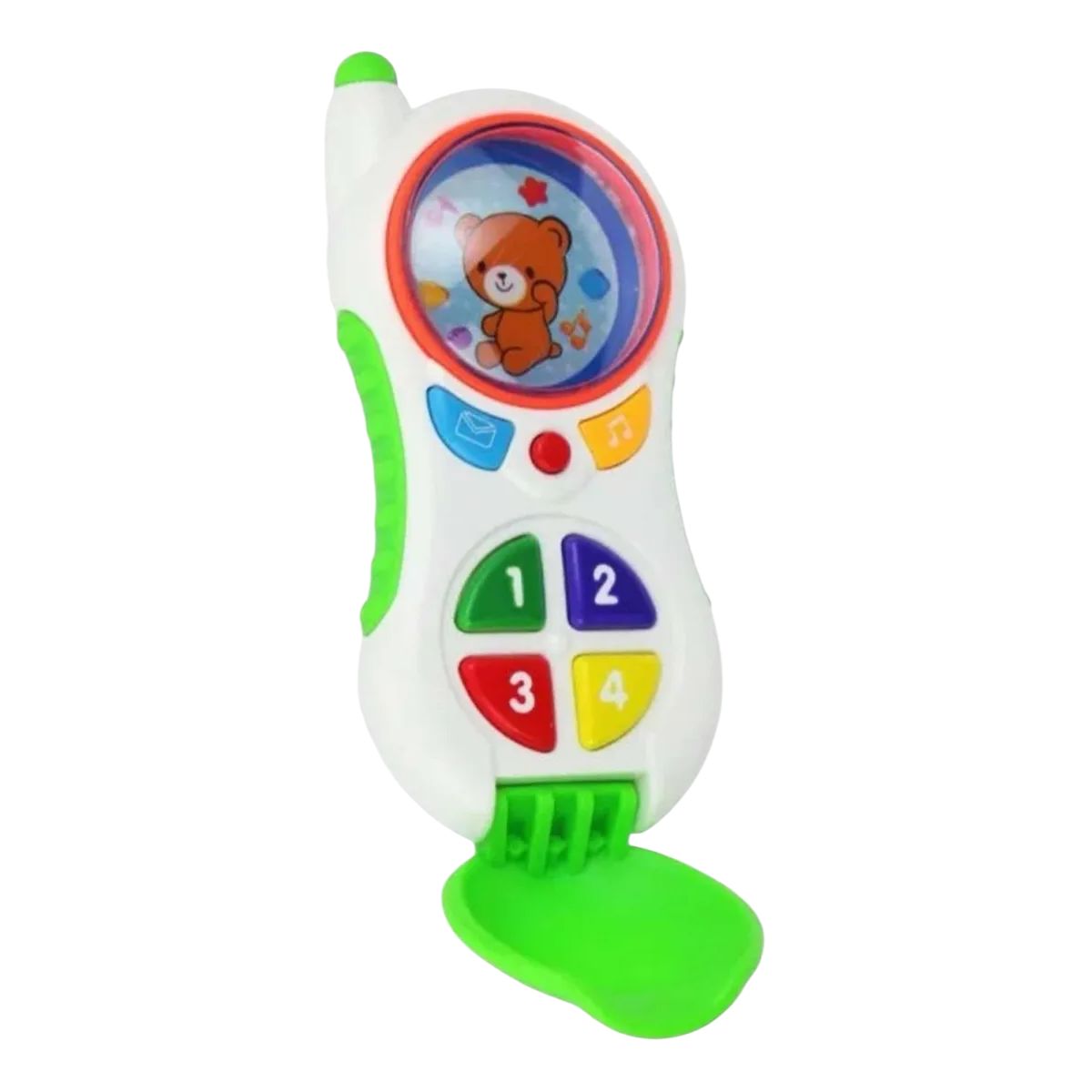 GENERICO - Telefono Celular Musical Interactivo Sonido Luces Para Bebe