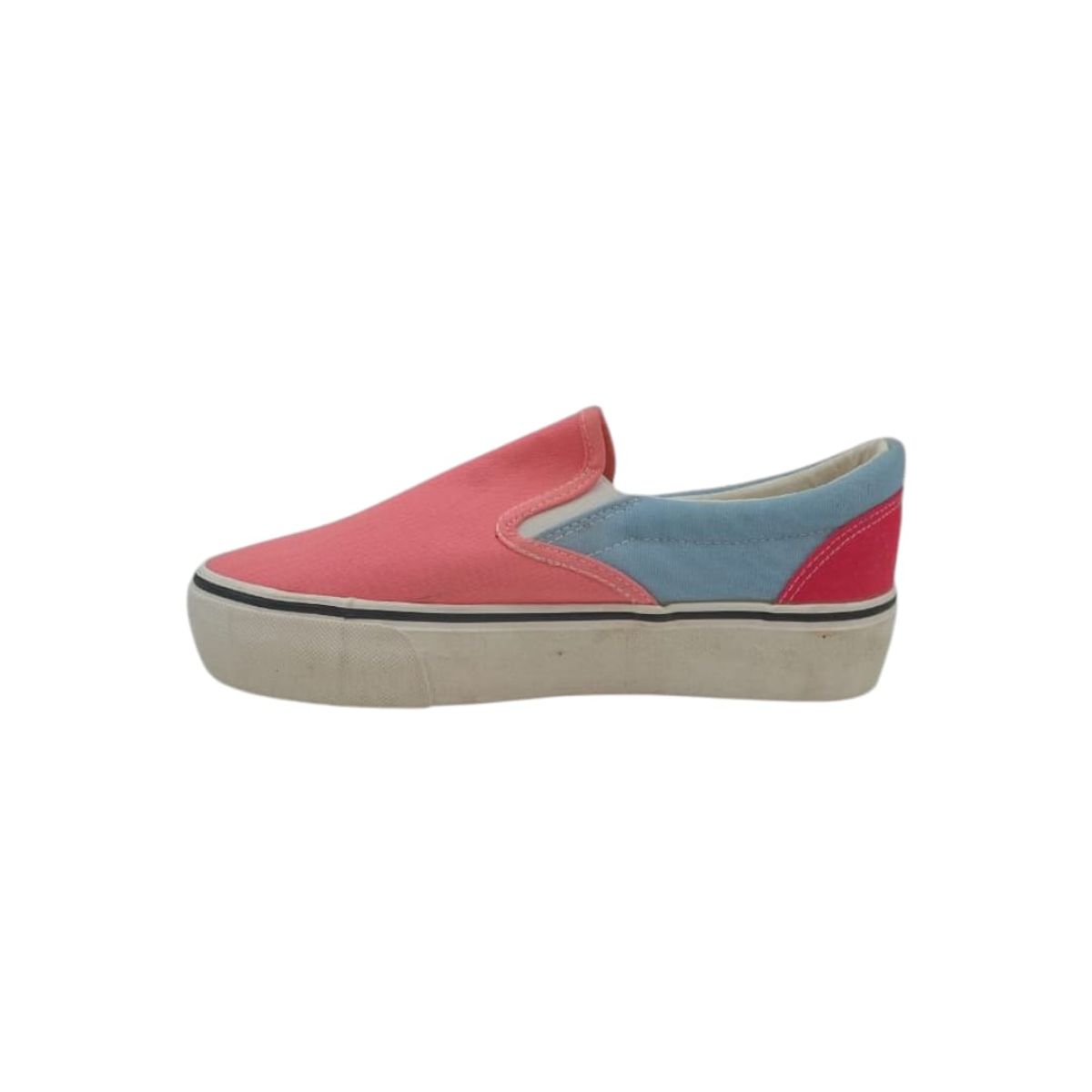 HERIEL - Zapatilla Rosa Multicolor Slip on