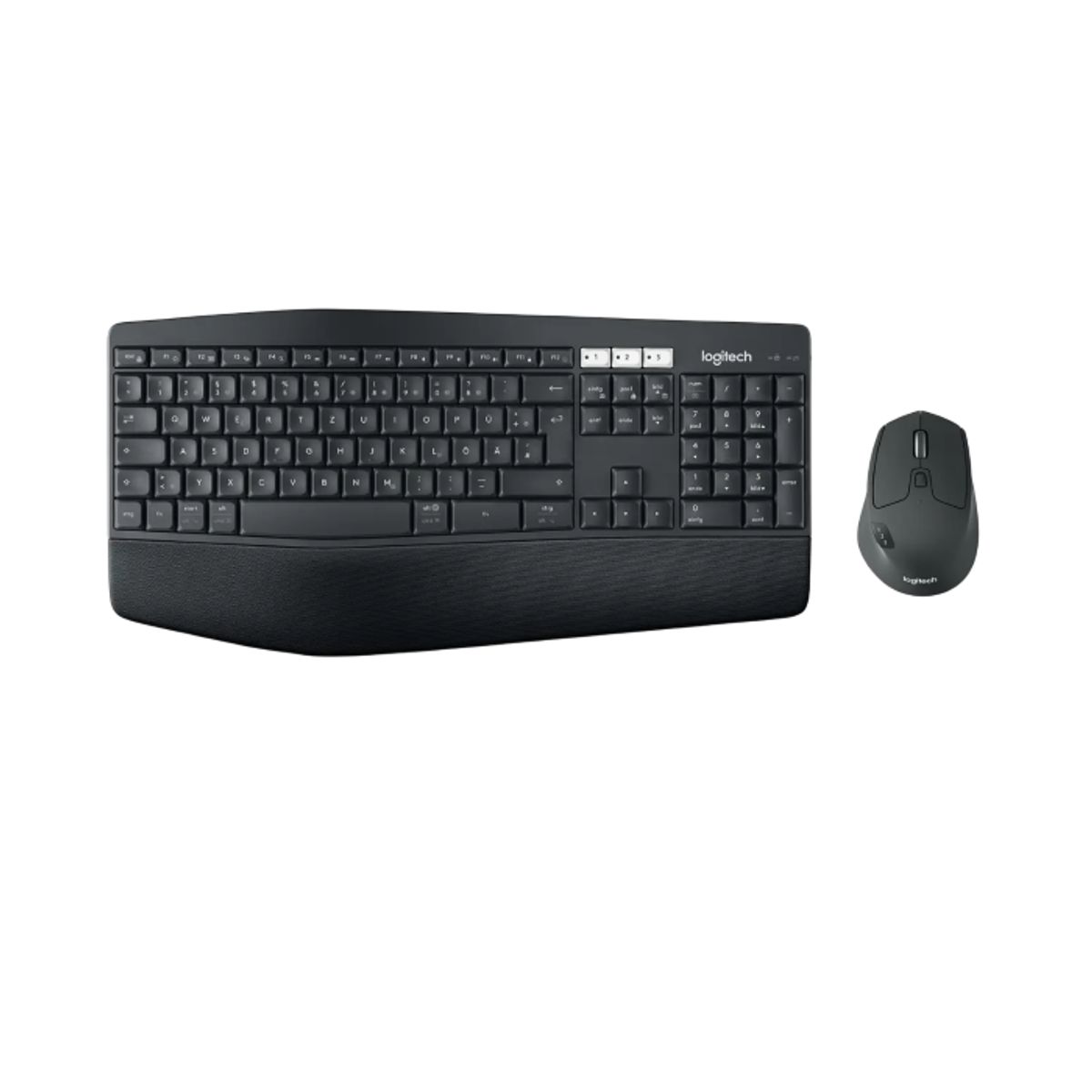 LOGITECH - Logitech MK850 Kit de Teclado y Mouse, Inalámbrico, RF Inalámbrico + Bluetooth, Negro (Español)