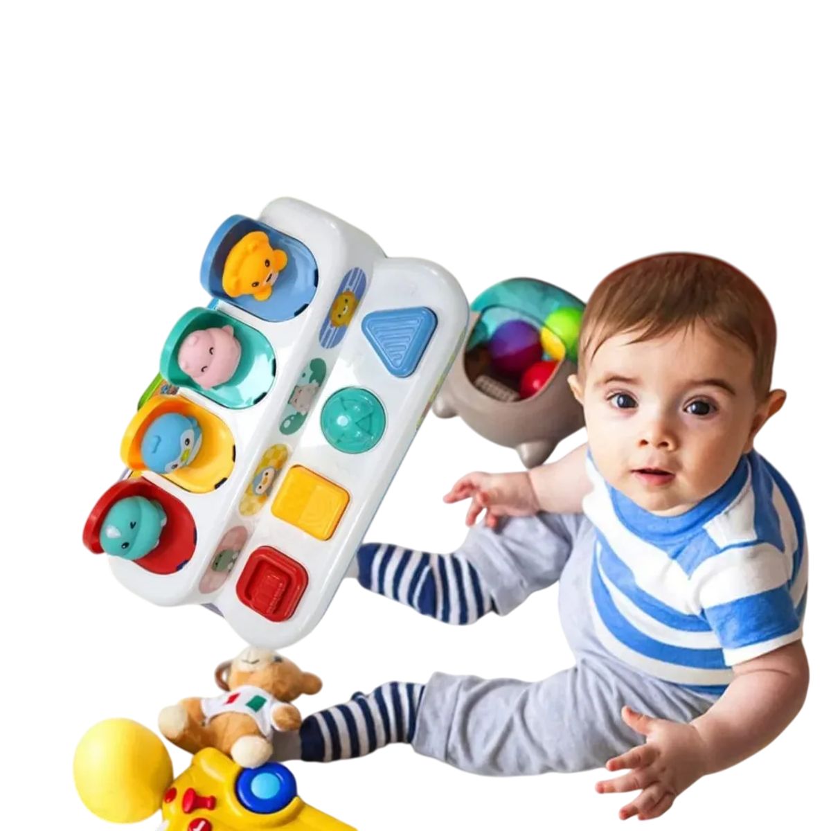 GENERICO - Juego Pop Up Didáctico Animales Montessori Primera Infancia
