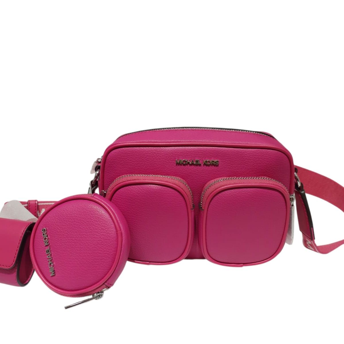 MICHAEL KORS - Crossbody Michael Kors Jet Set Item xbdy fucsia