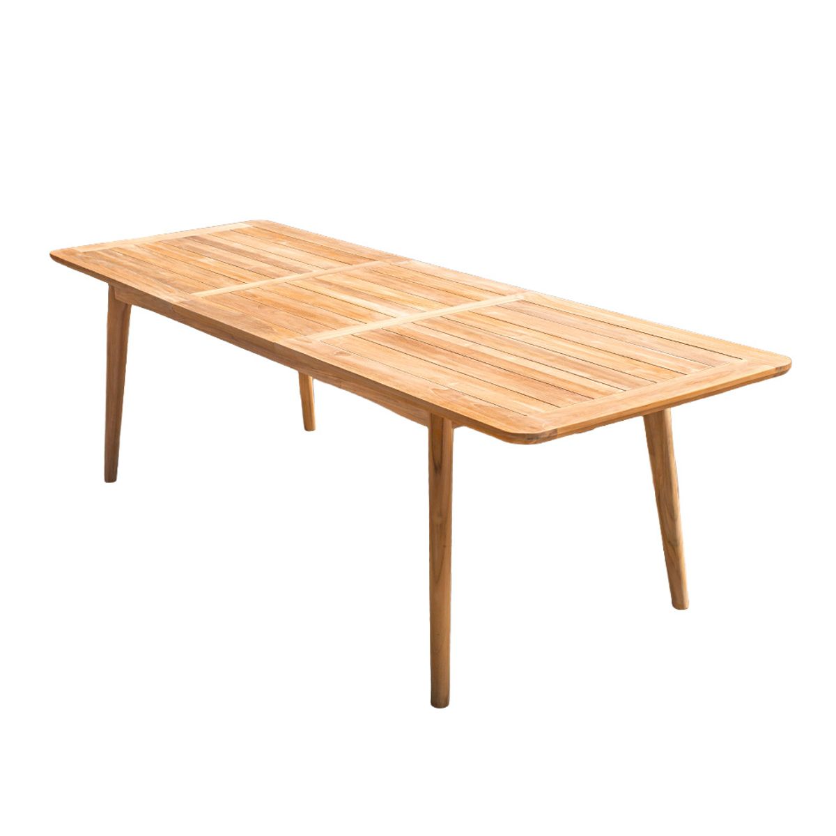 DECO EXTERIOR - Mesa Comedor Extensible Jaipur 200260 cm Madera Teka