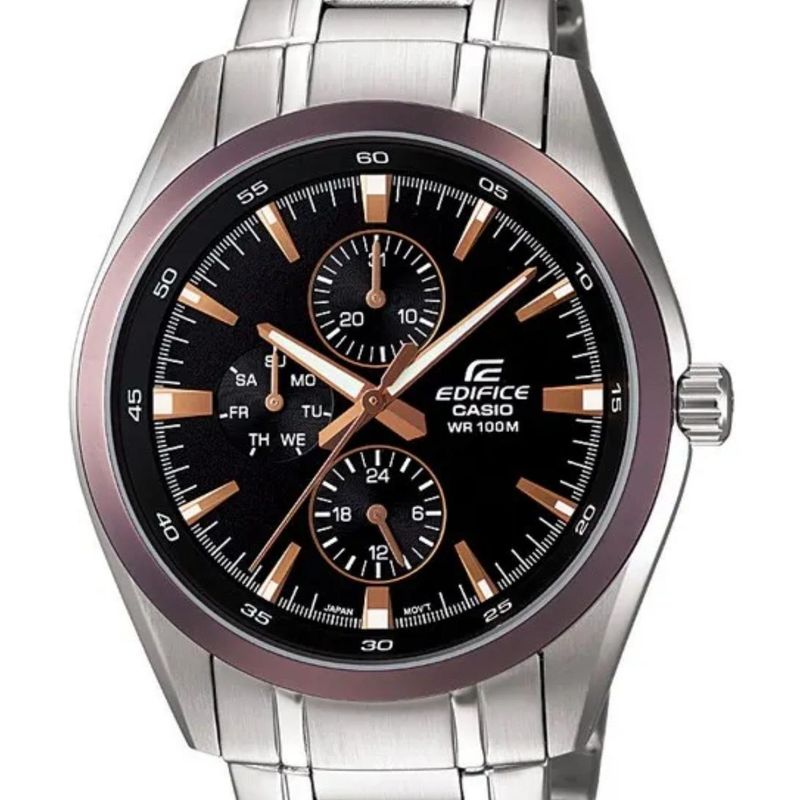 EDIFICE - Reloj Edifice Hombre EF-338DB-1AVDF